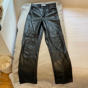 Abercrombie & Fitch leather pants